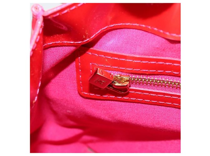 LOUIS VUITTON Borsa Monogram Vernis Wilshire PM Rose Pop M93643 Auth 180668 Rosa - vista 20