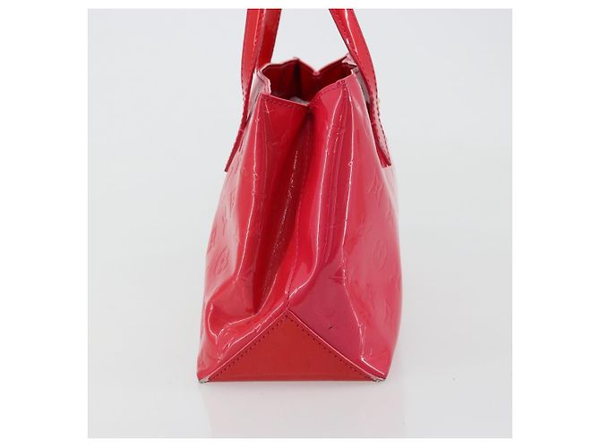 LOUIS VUITTON Borsa Monogram Vernis Wilshire PM Rose Pop M93643 Auth 180668 Rosa - vista 3