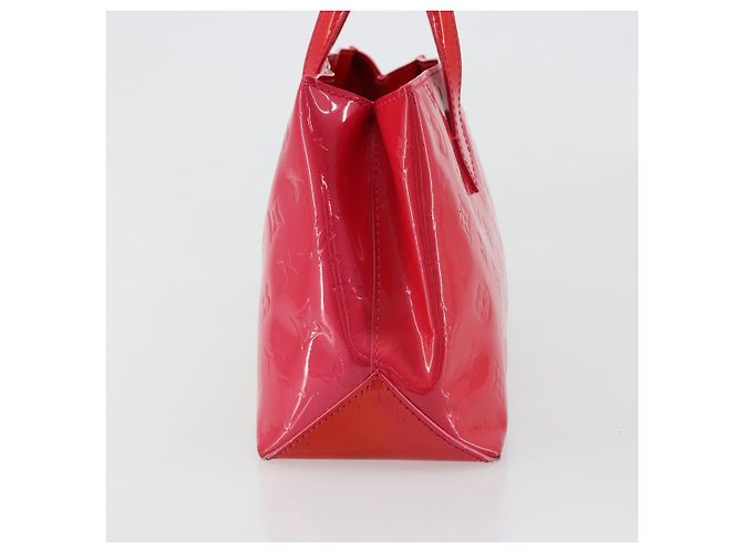 LOUIS VUITTON Borsa Monogram Vernis Wilshire PM Rose Pop M93643 Auth 180668 Rosa - vista 4