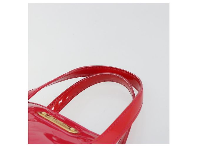 LOUIS VUITTON Borsa Monogram Vernis Wilshire PM Rose Pop M93643 Auth 180668 Rosa - vista 8