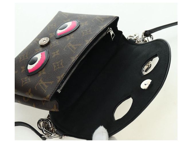 LOUIS VUITTON Yamamoto Hirosai Pochette Kabuki Mask Bag M43532 LV Auth 179813SM Monograma - vista 23