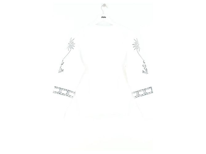 Pull Alexander McQueen en coton blanc M - vue 3
