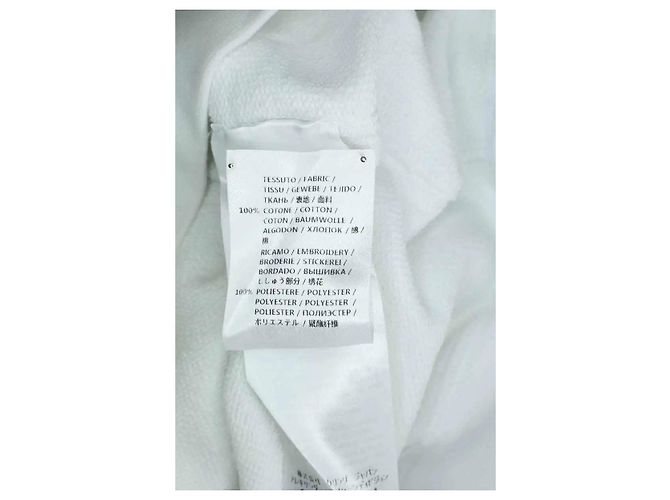 Pull Alexander McQueen en coton blanc M - vue 5