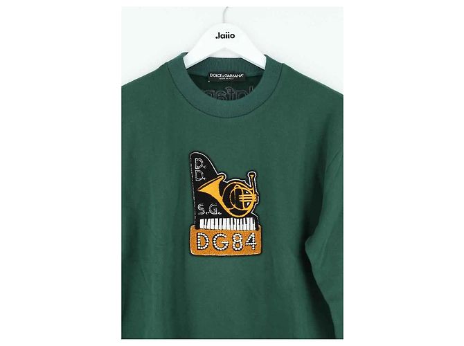 Dolce & Gabbana Pull vert - vue 2