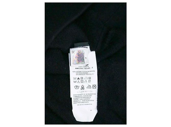 Dolce & Gabbana Pull noir - vue 5