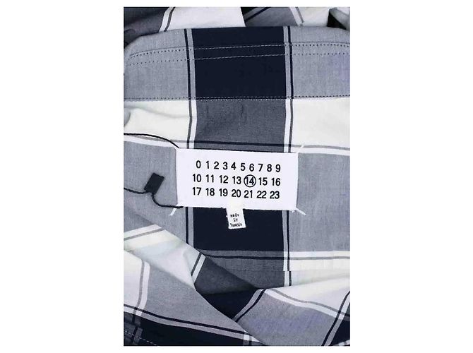 Maison Martin Margiela Camicia blu navy - vista 5