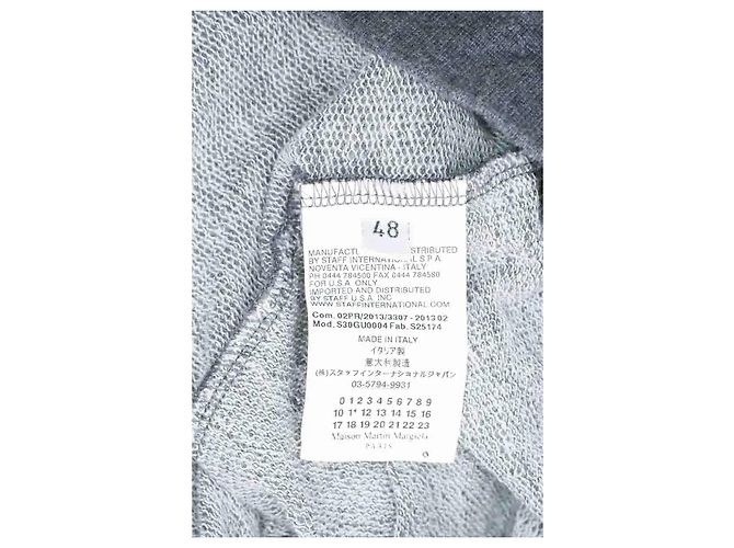 Maison Martin Margiela Pull gris - vue 5