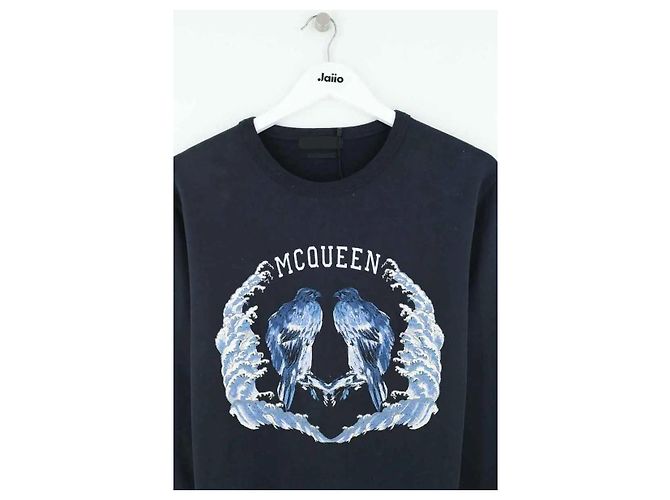 Alexander Mcqueen Pull marine Bleu Marine - vue 2