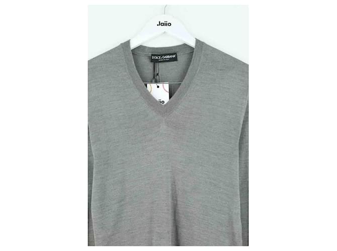 Dolce & Gabbana Pull gris - vue 2