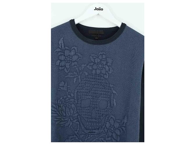 Alexander Mcqueen Pull marine Bleu Marine - vue 2