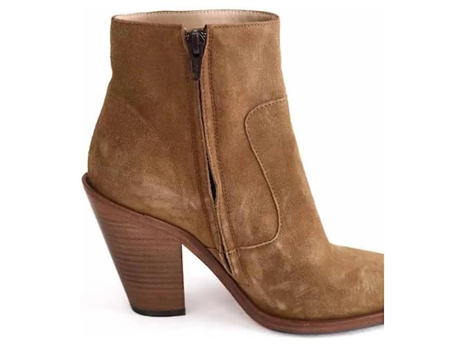 Free Lance Wanderschuhe Khaki - Ansicht 4