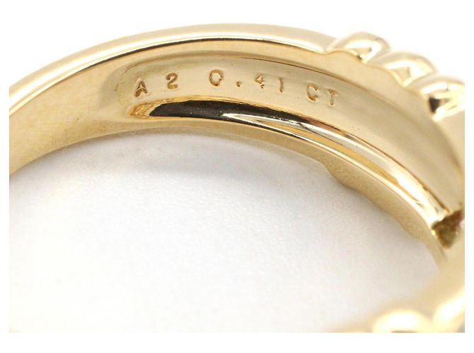 Anello a fascia in oro giallo 18K Van Cleef & Arpels - vista 5