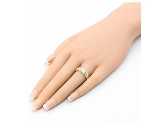 Anello a fascia in oro giallo 18K Van Cleef & Arpels - vista 9