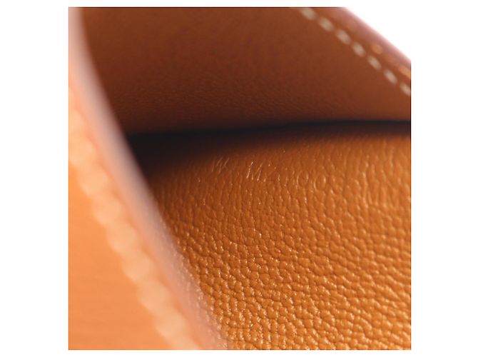 Hermès Tarjetero Iliade Hermes Castaño Dorado - vista 5