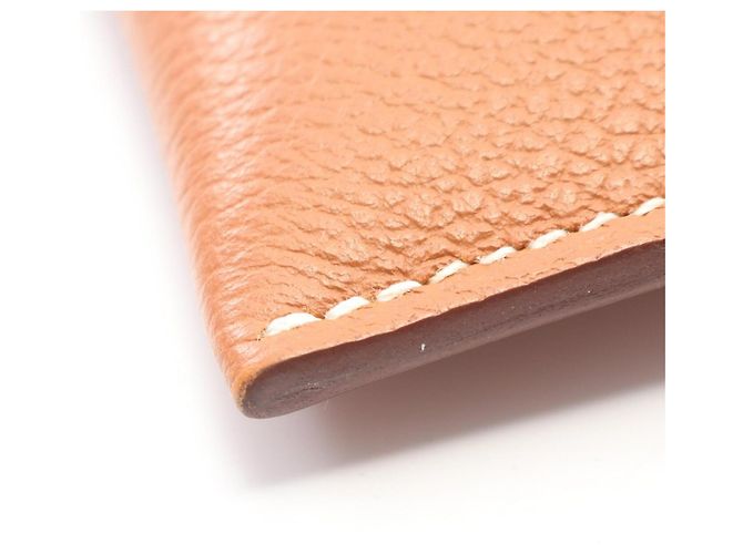 Hermès Tarjetero Iliade Hermes Castaño Dorado - vista 6