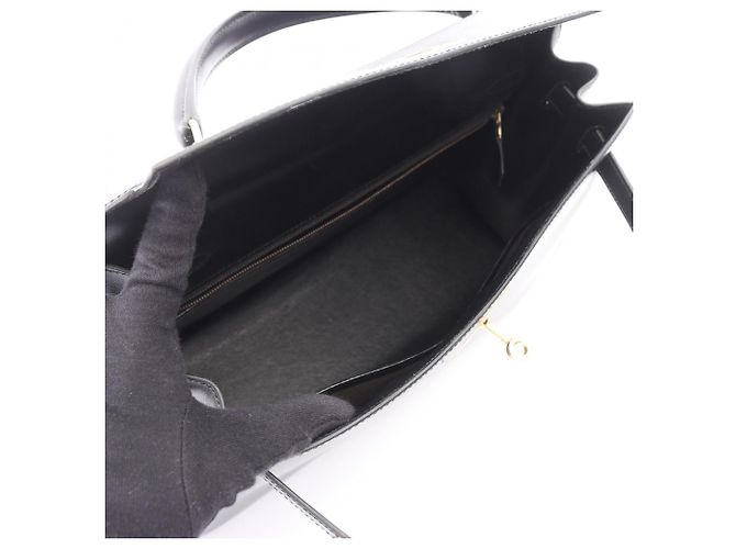 Hermès Borsa Hermes Kelly 32 Nero - vista 3