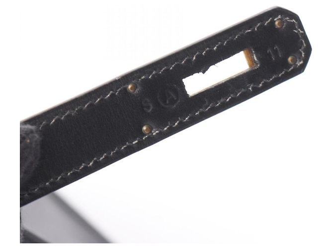 Hermès Borsa Hermes Kelly 32 Nero - vista 5
