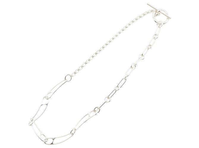 Hermès Collar Chaine d'Ancre Punk Hermes Plata - vista 2