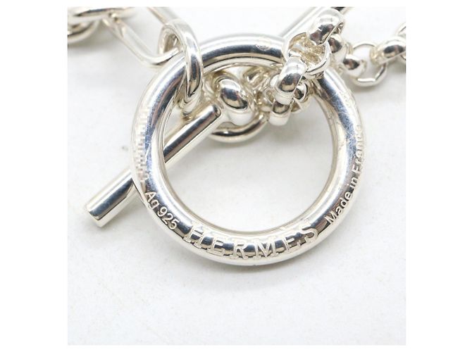 Hermès Collar Chaine d'Ancre Punk Hermes Plata - vista 4