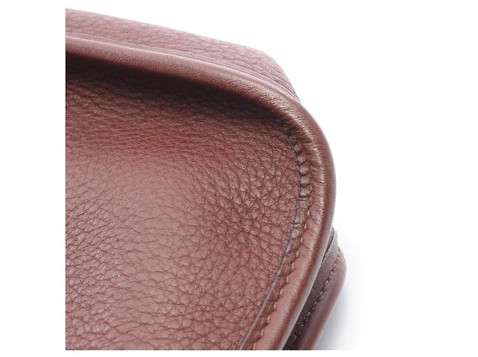 Hermès Borsa a tracolla Hermes Vespa PM Marrone - vista 9