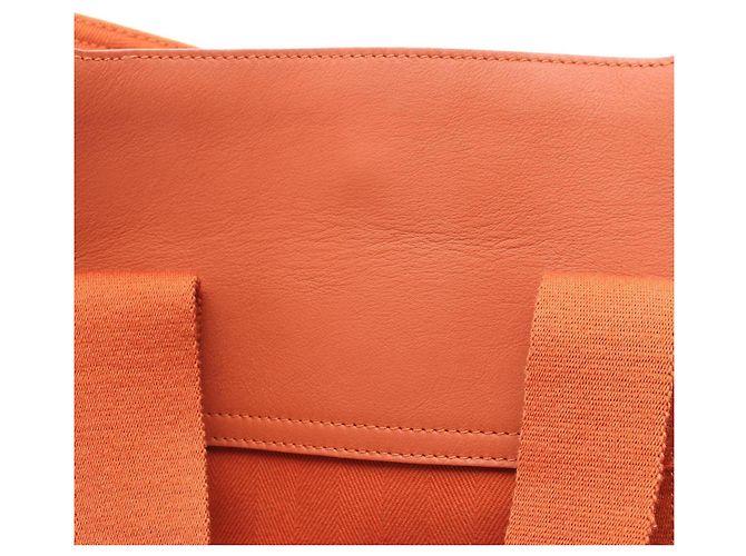 Hermès Hermes Valparaiso MM Potiron Handtasche Orange - Ansicht 7