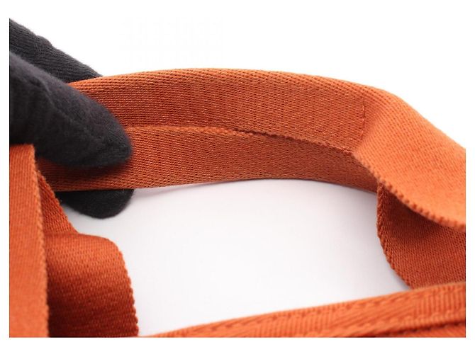 Hermès Hermes Valparaiso MM Potiron Handtasche Orange - Ansicht 8