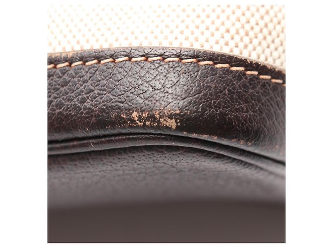 Hermès Hermes Garden Party PM Tote Bag Brown Cream - view 7