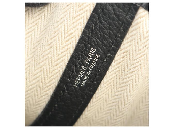 Hermès Borsa Tote Hermes Garden Party TPM Nero - vista 4