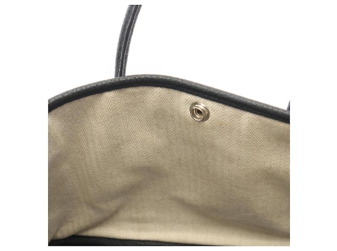 Hermès Borsa Tote Hermes Garden Party TPM Nero - vista 6