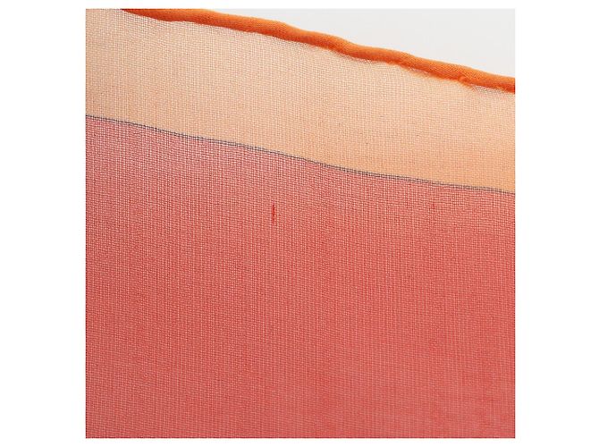 Hermès Sciarpa Hermes Carre 90 Muslin Pythagore Rosso Multicolore - vista 5