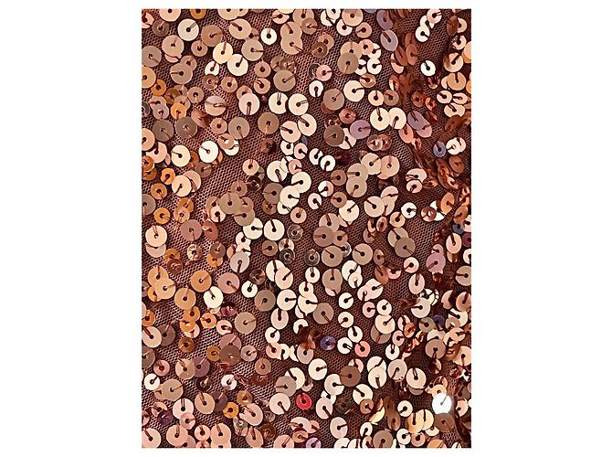 Jenny Packham Pailletten-Maxikleid Abendkleid Golden Bronze - Ansicht 6