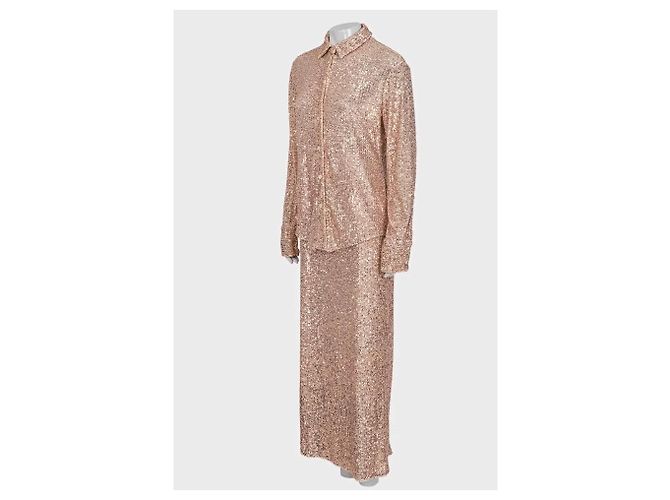 Tom Ford Pink Sequin Suit - Elegant IT40-44 Size S Pre-owned - view 2