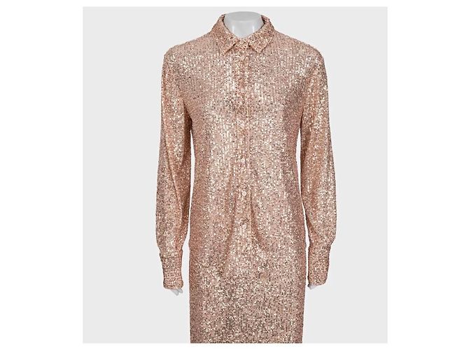 Tom Ford Pink Sequin Suit - Elegant IT40-44 Size S Pre-owned - view 5