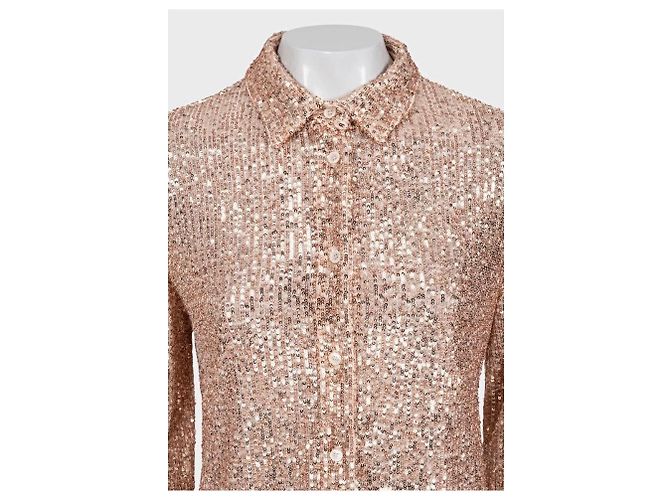 Tom Ford Pink Sequin Suit - Elegant IT40-44 Size S Pre-owned - view 6