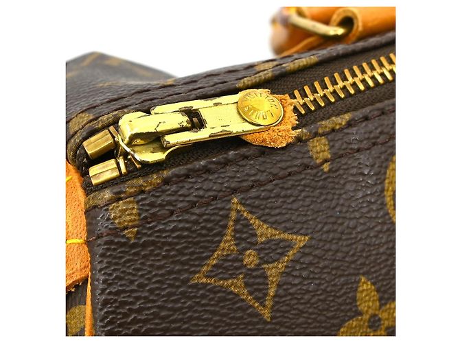 Borsa Louis Vuitton Speedy Monogram Canvas 30 Marrone - vista 5