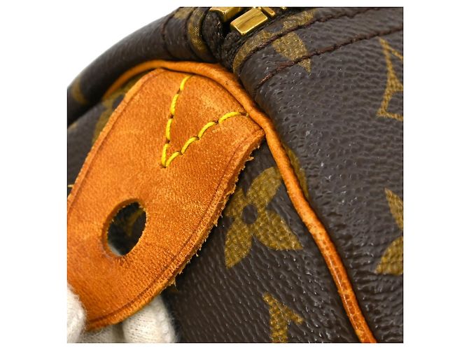 Borsa Louis Vuitton Speedy Monogram Canvas 30 Marrone - vista 6