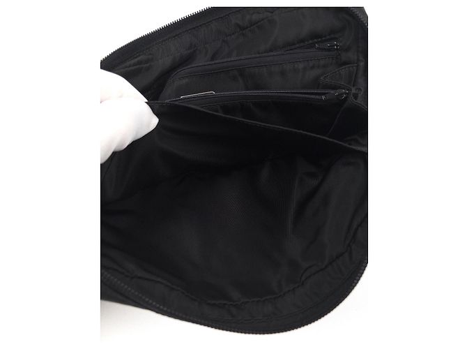 Prada Neceser de nylon negro - vista 2