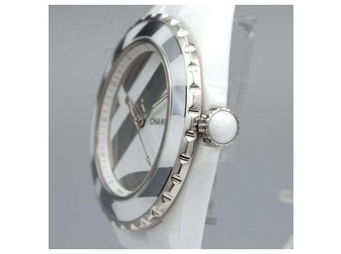 Relógio Chanel J12 Untitled 38mm Ceramic Limited H5582 Automático - vista 3