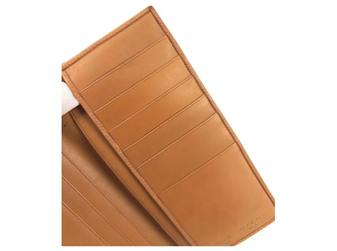 Céline Celine Monogramm Bi-Fold Portemonnaie Braun - Ansicht 2