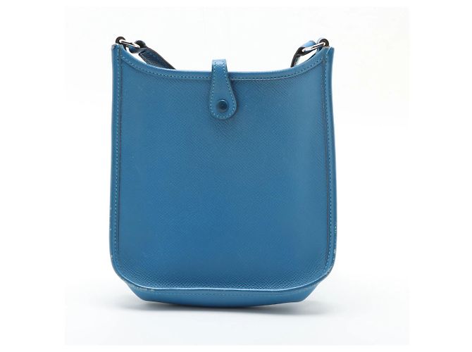 Hermès Borsa Hermes Evelyne Gen III Clemence TGM Argento - vista 2