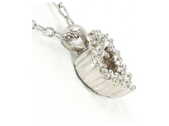 Autre Marque Collana in oro bianco 18K con diamanti 4°C D'oro - vista 2