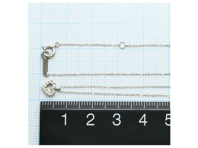 Autre Marque Collana in oro bianco 18K con diamanti 4°C D'oro - vista 5