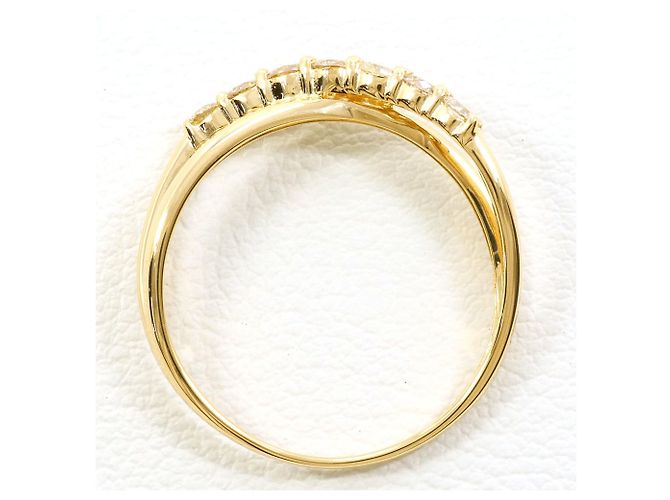 Autre Marque 18K Gelbgold Diamantring Golden - Ansicht 2