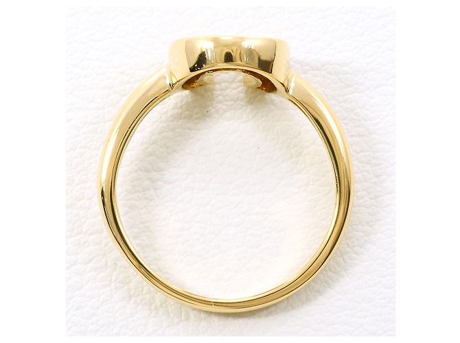 Autre Marque 18K Gelbgold-Ring mit Diamant Golden - Ansicht 2