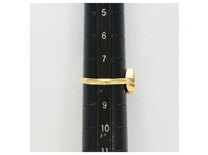 Autre Marque 18K Gelbgold-Ring mit Diamant Golden - Ansicht 6