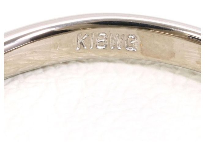 Autre Marque 18K Weißgold-Ring mit Diamant Golden - Ansicht 4