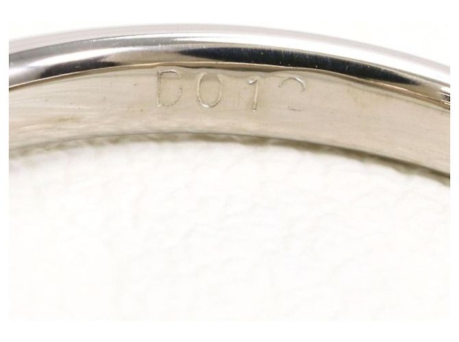 Autre Marque 18K Weißgold-Ring mit Diamant Golden - Ansicht 5