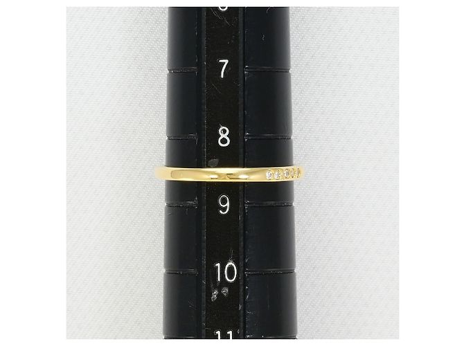 Autre Marque 18K Gelbgold-Ring mit Diamant Golden - Ansicht 6