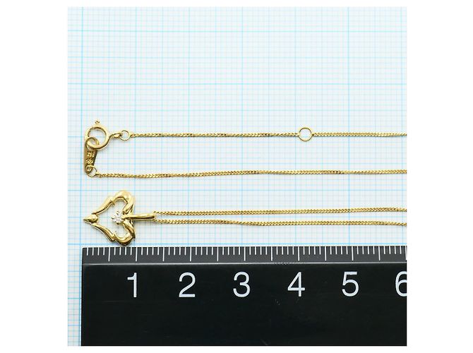 Autre Marque Collana in oro giallo 18K con diamante D'oro - vista 4