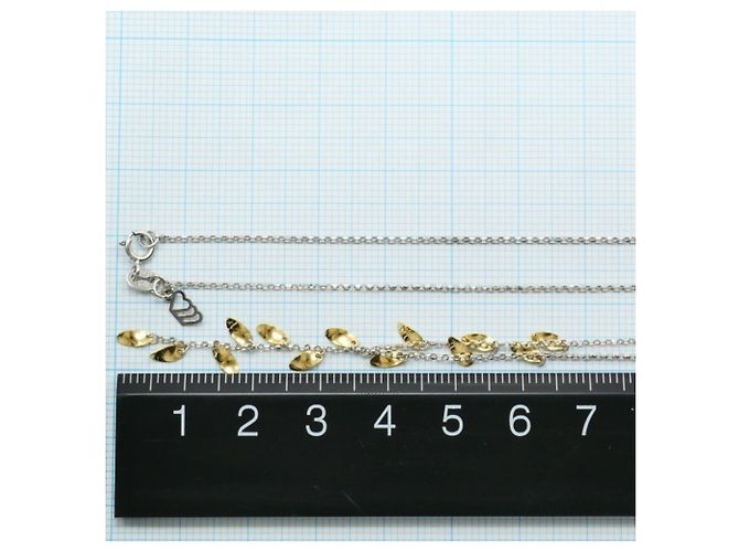Autre Marque Collana in oro 18K bianco e giallo D'oro - vista 4